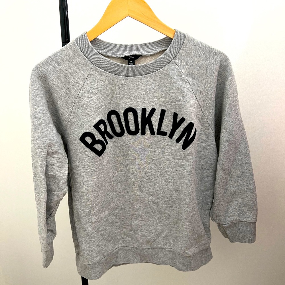 J Crew Brooklyn sweatshirt